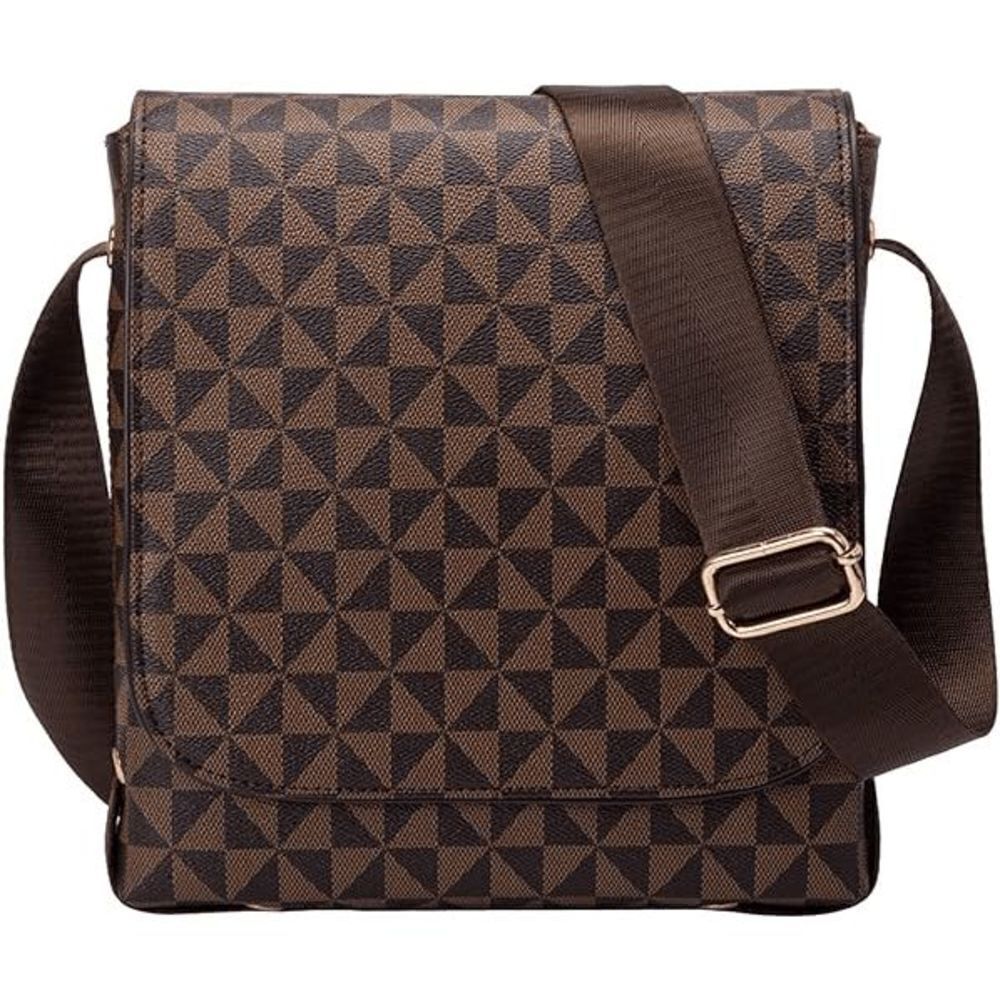 Flap Crossbody Bag  Artificial Leather Shoulder bag Working Bag For Men Women
